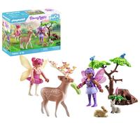 Playmobil Starter Pack Fairies With Forest Animals Figure Multicolor
