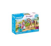 PLAYMOBIL 71801 Princess Rider, Horse and Equestrian Gear, Princess Magic, 39 pieces, From 4 years old