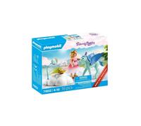 PLAYMOBIL 71802 Princess and Winged Foal with Cloud, Princess Magic, 16 pieces, From 4 years old