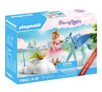 PLAYMOBIL 71802 Princesse et poulain ailé avec nuage, Princess Magic, 16 pieces, Des 4 ans