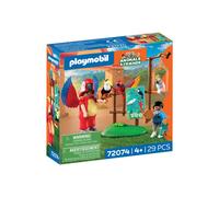 Playmobil 72074 Zoo: Colorful Parrot Mascot & Child