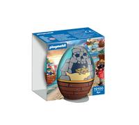 Playmobil 72100 2-in-1 Egg: Pirate Island, The Pirates, 34 pieces, Easter Gift, for ages 4 and up
