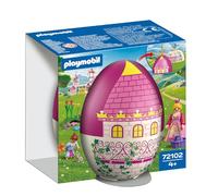 Playmobil 72102 Play Egg: Princess - Egg Playset with Princess Figures, Rabbits & Garden Accessories, Reusable Case for Boys and Girls Ages 4+