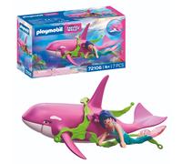 Playmobil Orca With Mermaid Construction Game Pink Kids