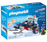 PlayMOBIL 9058 Ice Pirate with Snowmobile, Fun Imaginative Role-Play, PlaySets Suitable for Children Ages 4+