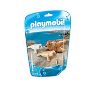PlayMOBIL 9069 Family Fun Seal with Pups, Fun Imaginative Role-Play, PlaySets Suitable for Children Ages 4+