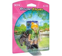 Playmobil 9074 Collectable Playmo-Friends Zookeeper with Baby Gorilla, Fun Imaginative Role-Play, PlaySets Suitable for Children Ages 4+