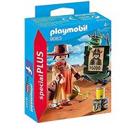 PlayMOBIL 9083 Special Plus Cowboy with Wanted Poster, Fun Imaginative Role-Play, PlaySets Suitable for Children Ages 4+