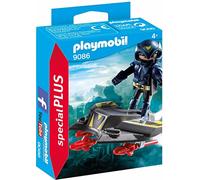 PlayMOBIL 9086 Special Plus Sky Knight with Jet, Fun Imaginative Role-Play, PlaySets Suitable for Children Ages 4+