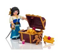 PlayMOBIL 9087 Special Plus Pirate with Treasure, Fun Imaginative Role-Play, PlaySets Suitable for Children Ages 4+