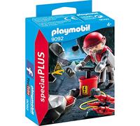 PlayMOBIL 9092 Special Plus Rock Blaster with Rubble, Fun Imaginative Role-Play, PlaySets Suitable for Children Ages 4+