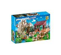 PlayMOBIL 9126 Action Rock Climbers with Cabin, Fun Imaginative Role-Play, PlaySets Suitable for Children Ages 4+