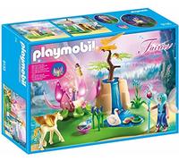 PlayMOBIL 9135 FAiries Mystical FAiry Glen with Glowing Flower Throne, Fun Imaginative Role-Play, PlaySets Suitable for Children Ages 4+