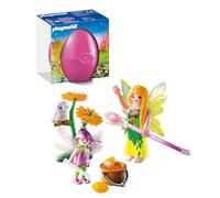 Playmobil 9208 FAiries with Magic Cauldron Gift Egg, Fun Imaginative Role-Play, PlaySets Suitable for Children Ages 4+