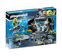 Playmobil 9250 Top Agents Dr.drone Command Center Blue