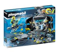 Playmobil 9250 Top Agents Dr. Drone's Command Base Toy Set