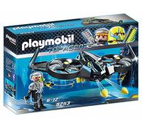 PlayMOBIL 9253 Top Agents Mega Drone with Firing Weapons, Fun Imaginative Role-Play, PlaySets Suitable for Children Ages 4+
