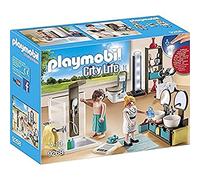 Playmobil 9268 City Life Bathroom with Working Lights, Fun Imaginative Role-Play, PlaySets Suitable for Children Ages 4+