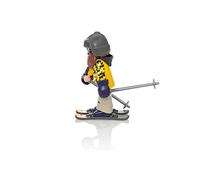 Playmobil 9284 Action Skier with Poles, Fun Imaginative Role-Play, PlaySets Suitable for Children Ages 4+