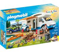 PLAYMOBIL 9318 Family Fun Camping Adventure Mega Set Outdoor Camping Toy Age 4+