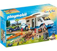 Playmobil 9318 Family Fun Camping Mega Set, outdoor camping toy, fun imaginative role play, playset suitable for children ages 4+