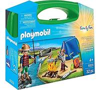 Playmobil 9323 Large Family-Fun Camping Adventure Carry Case 32PC Playset
