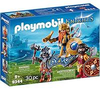 Playmobil 9344 Knights Dwarf King with Guards, Fun Imaginative Role-Play, PlaySets Suitable for Children Ages 4+