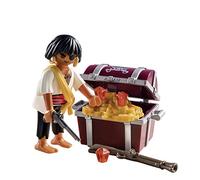 Playmobil 9358 Special Plus Pirate with Treasure Chest, Fun Imaginative Role-Play, PlaySets Suitable for Children Ages 4+