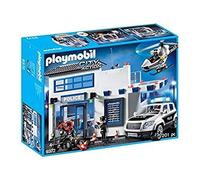 PlayMOBIL 9372 City Action Police Station Bundle, Fun Imaginative Role-Play, PlaySets Suitable for Children Ages 4+