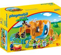Playmobil 9377 1.2.3 Zoo with Penguin Enclosure, Fun Imaginative Role-Play, PlaySets Suitable for Children Ages 4+