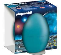 Playmobil 9416 Space Agent with Robot Gift Egg, Fun Imaginative Role-Play, PlaySets Suitable for Children Ages 4+