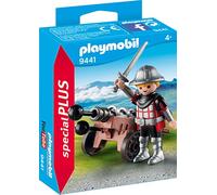 Playmobil 9441 Special Plus Knight with Cannon, Fun Imaginative Role-Play, PlaySets Suitable for Children Ages 4+