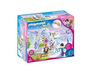 Playmobil 9471 Magic Crystal Gate to the Winter World with light Effect and magic bracelet, For Children Ages 4+, Fun Imaginative Role-Play, PlaySets Suitable for Children Ages 4+