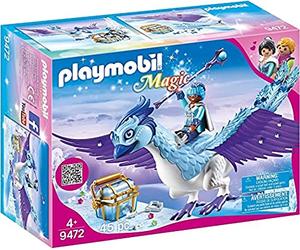 Playmobil 9472 Magic Winter Phoenix with Jewellery Beads, Magical creatures, Toy gems, Playset Suitable for Children Ages 4+