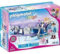 Playmobil 9474 Magic Horse and Sleigh with Royal Couple, Magical World for princes and princesses, Fun Imaginative Role-Play, Playset Suitable for Children Ages 4+