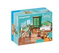 Playmobil 9476 DreamWorks Spirit Lucky's Bedroom, Fun Imaginative Role-Play, PlaySets Suitable for Children Ages 4+