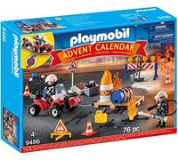 Playmobil 9486 Advent Calendar - Construction Site Fire Rescue