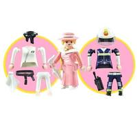 Playmobil 9855 3 IN 1 Figure Karate / Classic Lady / Fire Fighter NEW