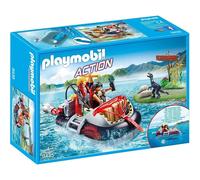 Playmobil Action 9435 Dino Hovercraft with Underwater Motor
