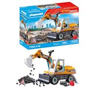 Playmobil | Action Heroes | Big Digger | Construction Toy for Kids | Digger Playset | Toy for Children Aged 4 and Over | 71749