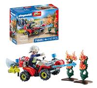 Playmobil Fire Quad Figure Multicolor Kids