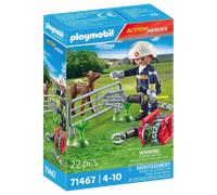 Playmobil Action Heroes Firefighting Mission Animal Rescue