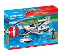 Playmobil Action Heroes Police Seaplane Floating Playset 4445 Wingspan 16"