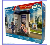 Playmobil | Action Heroes | Police Investigation Room | Police Toys | Toys for Children aged 4+ | 71733