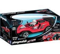 Playmobil Action Red Racing Car 9090 RC Remote Controlled Light Effects