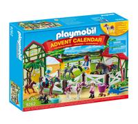 Playmobil Advent Calendar Farm with Flocked Horse