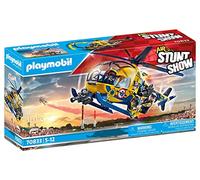 Playmobil 70833 Air Stunt Show Helicopter with Film Crew