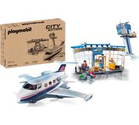 Playmobil Airport Giant Special Playset With Airplane And Control Tower 71153