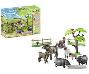 Playmobil Animal Enclosure - Farm Animals Set
