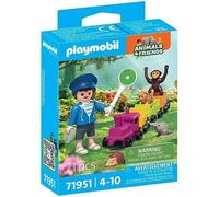 Playmobil Animals & Friends Zoo Locomotive Train with Conductor 71951